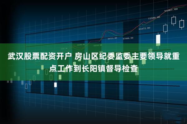 武汉股票配资开户 房山区纪委监委主要领导就重点工作到长阳镇督导检查