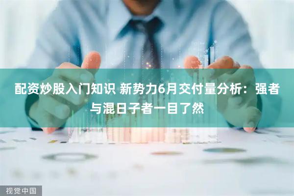 配资炒股入门知识 新势力6月交付量分析：强者与混日子者一目了然